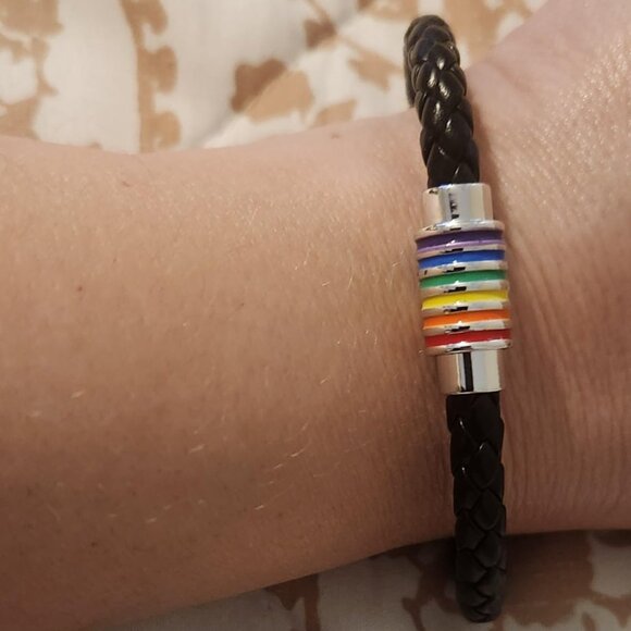 Rainbow man's bracelet - Picture 8 of 8